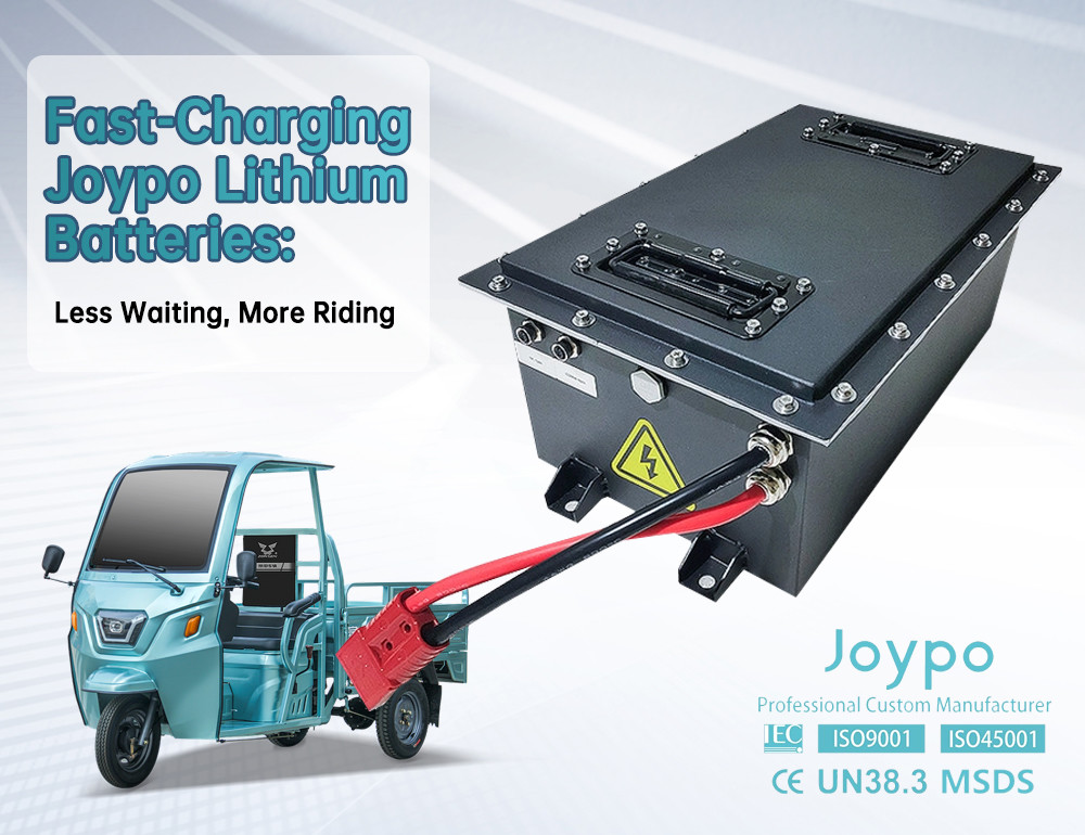 Electric Tricycle Cargo 48V 150Ah Lithium Battery Fast Charge Long Lasting