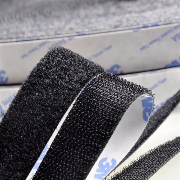 Autohesion hook Loop tape for garment accessories self-adhesive magic Straps magic fastener tape