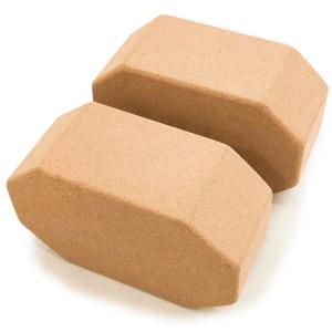 China Antibacterial Octagonal Yoga Cork Blocks For Pilates Meditation Support OEM wholesale