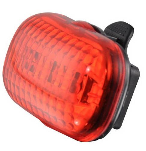 Strap On LED Bicycle Tail Light Rechargeable Detachable Blinking For Children