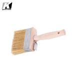 Wear Resistant Flat Paint Brush For Walls 100x30mm Lightweight Reusable