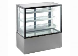 China Customer Color Counter-Top Display Cabinet Freezer With Triple Easy-Cleaning Shelves on sale
