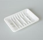 White PP 18*13*2.5cm Disposable Vegetable Trays