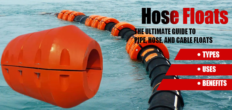 4 Inch HDPE Hose Floats High Floating Design Low Water Absorption Saltwater Compatible