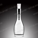 Glass Stopper Empty Alcohol 500mL Vodka Glass Bottle