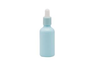 China Pipette Plastic Tube Blue Perfume Dropper 30ml Oil Bottle wholesale