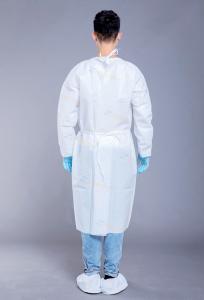 China Isolation Gown Uniform PP PE Disposable Surgical Waterproof Isolation Gown For Hospital wholesale