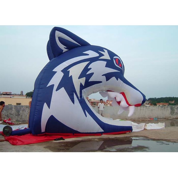 Large Vivid Shark Decoration Inflatable Model For Advertising And Decoration