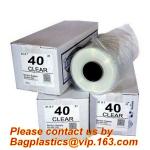 Clear Polyethylene Dry Cleaning Garment Bags On Rolls, Dry clean perforated