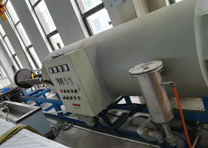SUS 304 Fluidized Bed Large Vacuum Furnace Thermal Round Shape