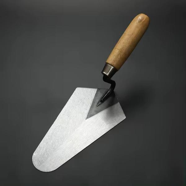 Wooden Handle Carbon Steel Blade Concrete Mortar Float Patching Finishing