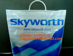China Personal Belonging Biodegradable Laundry Bags Heavy Duty Rigid Snap Handle Hard wholesale