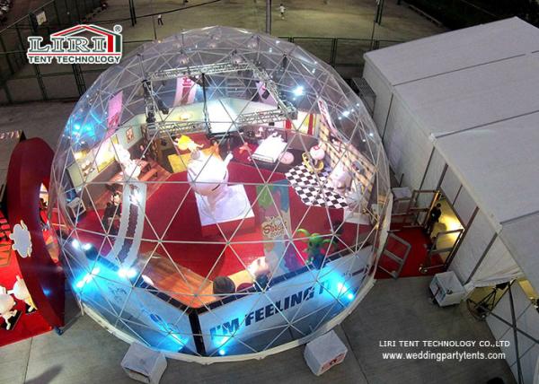 Transparent Geodestic Tent Event Outdoor Party Tents For Carnival with 16m