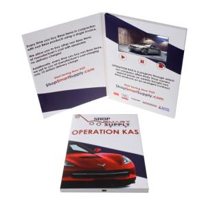 China Lightweight 7 Inches Digital Video Greeting Card Battery Powered And Auto Play wholesale