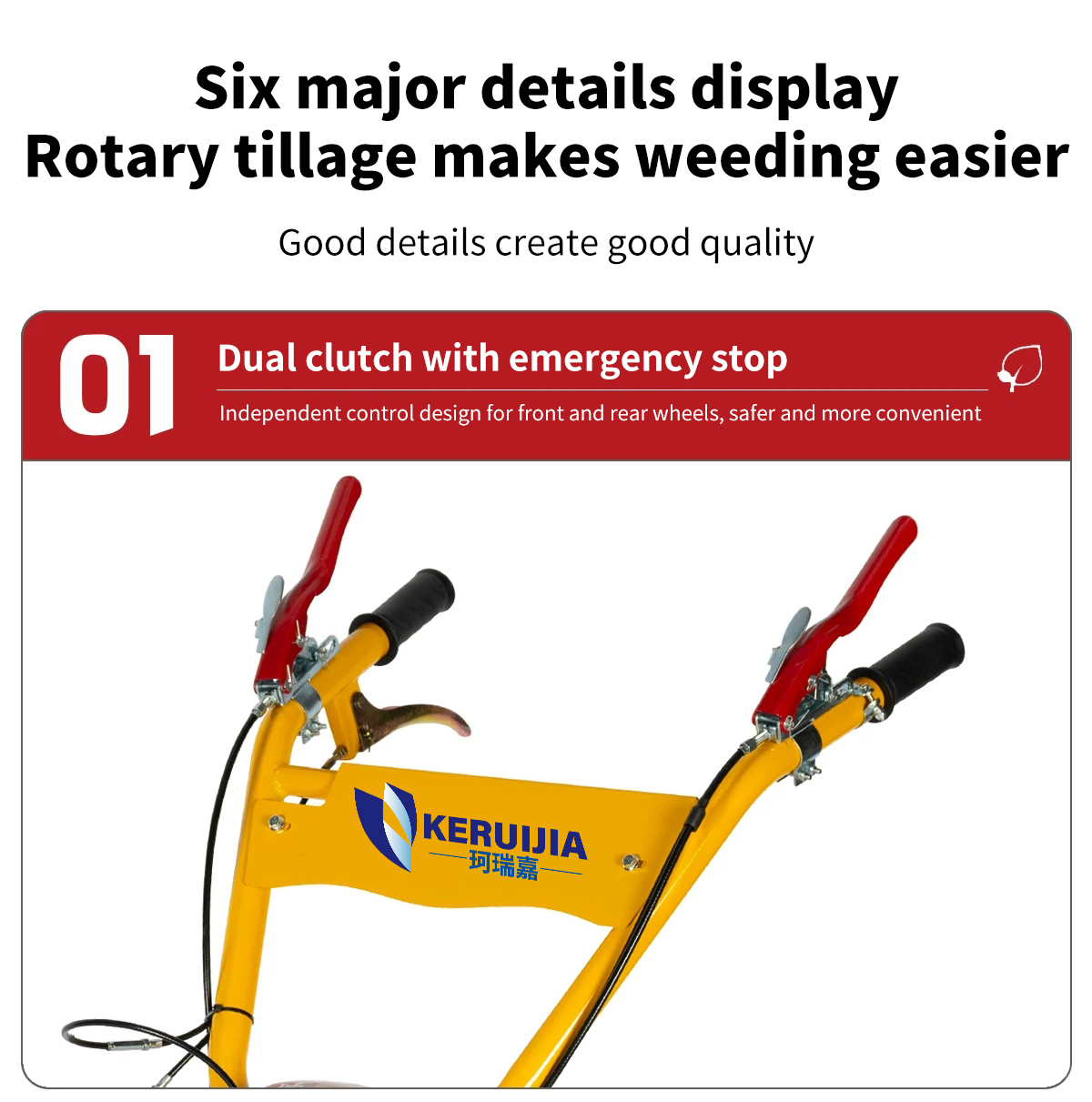 Weeding machine Micro-tiller Agricultural Small Multi-functional Gasoline Hand-held Cultivated Land Loosening Machine