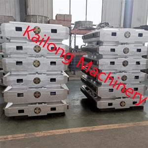 China Silvery Ductile Iron HT250 Foundry Molding Flasks For KW Green Sand Molding Line wholesale