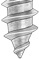HEX Head DIN6928 Tapping Screws Black Rust-Protected Anti-Loosening-Various Including Titanium Stainless Steel Nickel Inch Metric