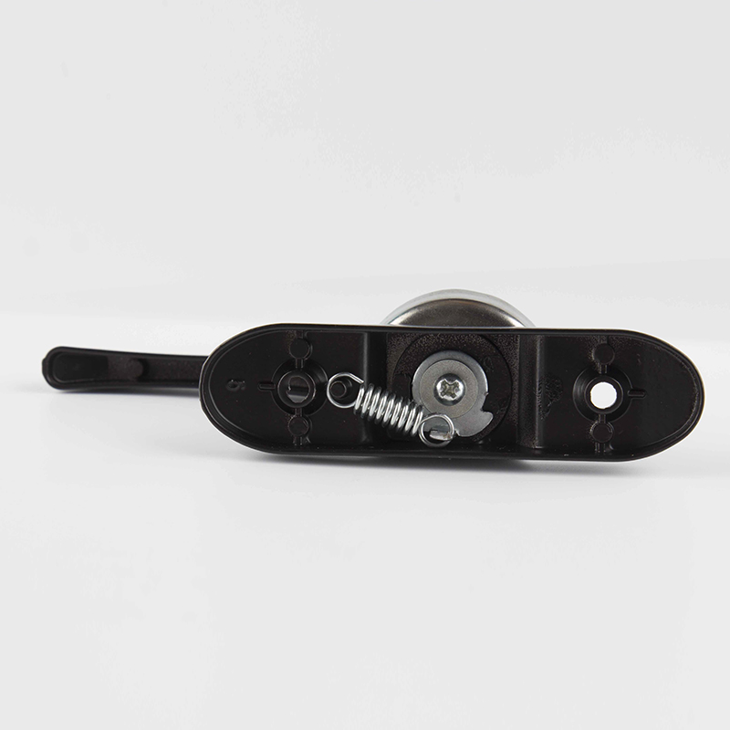 Hotel Villa and Apartment Aluminum Sliding Window Crescent Lock with 201 Steel Wheel