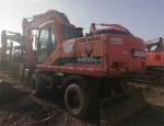 secondhand doosan DH210W-7 wheel excavator/secondhand doosan wheel excavator for
