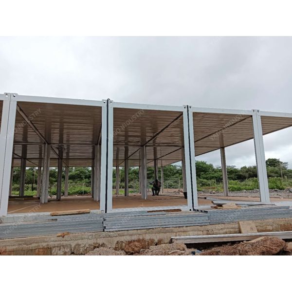 Fully Equipped Container Modular House Portable Kitchen For Mining Site Camp