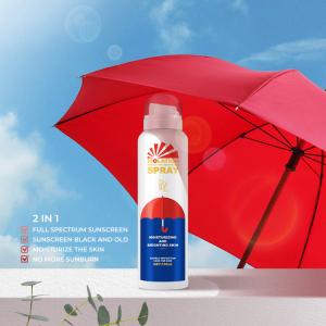 China Sunblock Moisturizer Whitening Organic Sunscreen Spray For All Skin wholesale