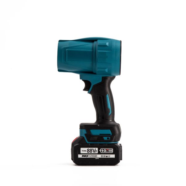 Industrial Professional Grade 21V Lithium Battery-Powered Brushless Motor Cordless Blower 200m/s Wind Speed 13000mAh