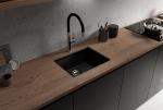 Industrial Style Modern Minimalist Kitchen Cabinets Design Customized Black