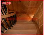 Wrought Iron Staircase VK109S Wrought Iron Handrail Tread Beech,Railing tempered