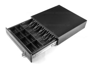 China Ivory / Black EC 410 Cash Drawer With USB Interface Metal Money Box 410E wholesale
