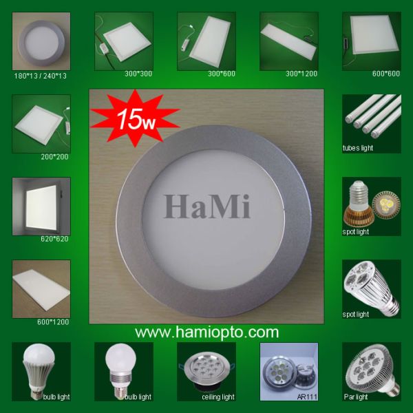 Led Round Panel Light 240mm CE Panel Light!! 15W Super Slim/Thin High Brightness LED Round Panel Light
