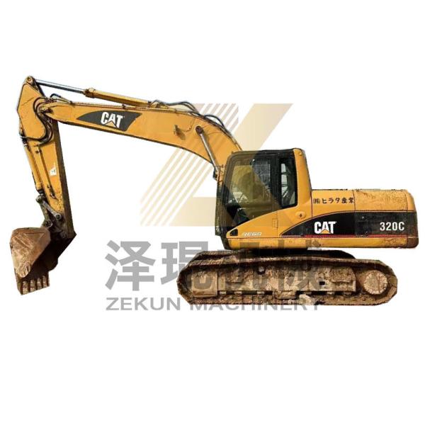 Secondhand Japan Used Caterpillar CAT 320C 320CL Ship Excavator in with