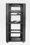 Adjustable Feet Network Rack Cabinet Heavy Duty Castors Moving Conveniently
