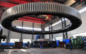 China 20CrMnTi Customized Forging Gear Ring Diameter 450mm wholesale