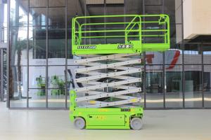 China Best Price Mobile 12m 320kg Capacity Manlift Platform Scissor Lift Electric For Indoor wholesale