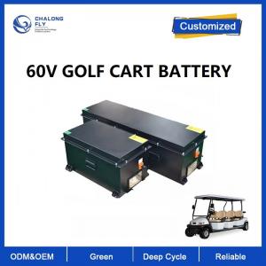 China OEM 48V 60V 80Ah 100Ah Custom Golf Cart NCM LiFePO4 Lithium Battery Packs with Stable BMS CAN IP65 on sale