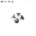M1.4 X 2 Decorative Screw Stainless Steel Thin Slotted Round Head Screws