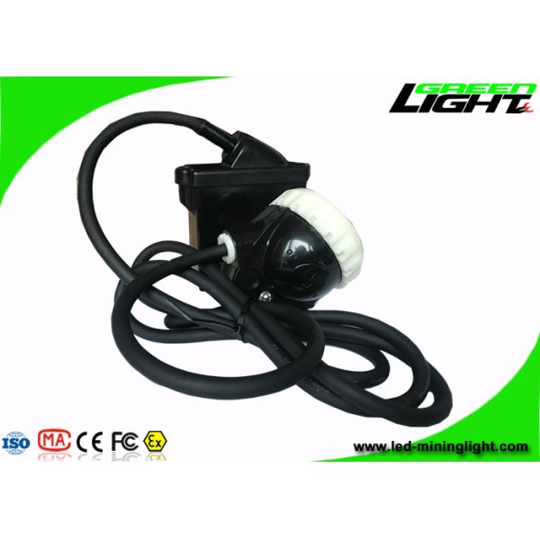 Rechargeable Underground LED Mining Light 6.6Ah 4000 Lux 1000 Battery Cycles