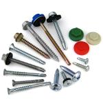 Sandwich Panel Self Drilling Roofing Screws Plain Finish Stainless Steel Tek