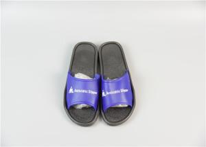China Black Blank ESD Cleanroom Shoes Rubber Anti Static Slippers For Men Women wholesale