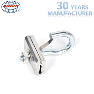 China Ftth FTTX Fiber Optic Cable Accessories Customized Metal Hoop Fasten Retractor wholesale