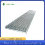 Heavy Steel Plate Grating Galvanis Silver
