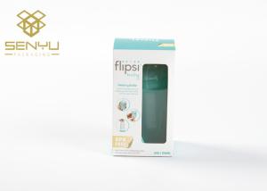 China White Blue Transparent 120gsm Kettle Design Packaging Box Environment Friendly wholesale