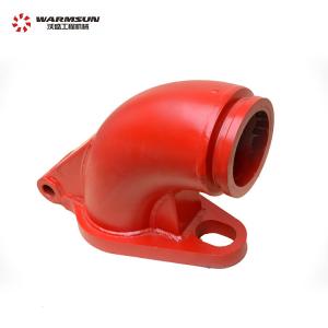 China A810301010907 C12048.3.9.1A 90 Degree Steel Hinge Concrete Pump Elbow on sale
