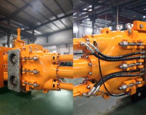 China Hydraulic 10m3/H Transport Liquid Pump , Two Cylinder Plunger Type Pump wholesale