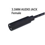 1m 3m 5m 3 Poles Trs Male to Female 3.5mm Audio Jack Cable
