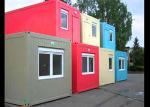 Varies Colors Modern Container House , Vacation Customized 20ft Container House