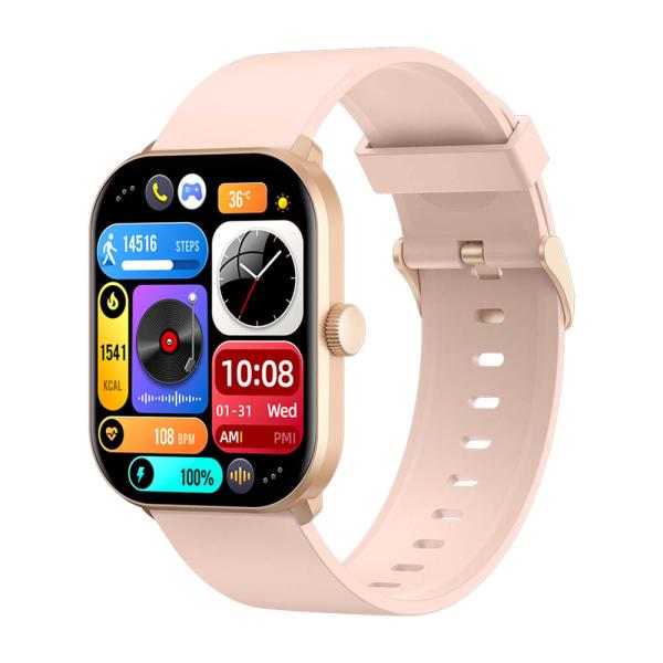 KW311A Amoled Display Bluetooth Calling Smartwatch Square Shape 1.39 Inch Smart