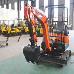 0.8 Ton Crawler Flexible Operation Mini Digger Excavator