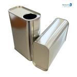 1L Empty Paint Tins Square Metal Tin Can For Motor Oi Lubricants Tin Buckets