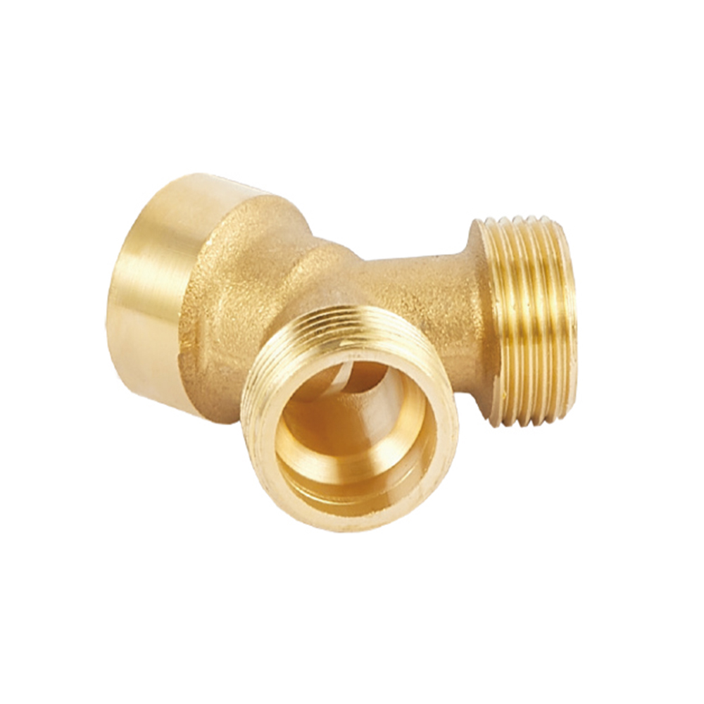 Durable Brass Barb Fittings 2 3 4 Way Brass Connector Erosion Resistant